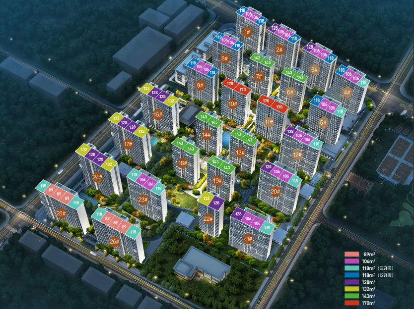 康桥一品公开资料示意图，非项目实拍
